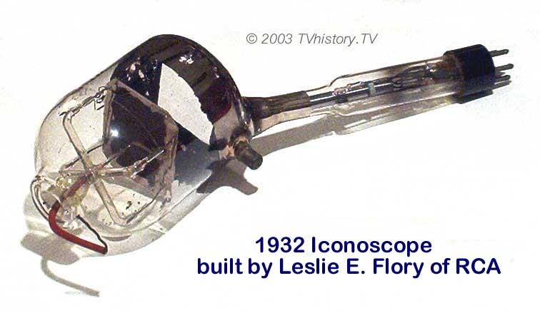 Первую электронную трубку для передачи изображений иконоскоп впервые создано